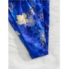 image:imageRoseSeek Womens 2 Piece Floral Tropical Print Bikini Set Boho Triangle Bathing Suit Tie Backless Swimsuit SetsDeep Blue