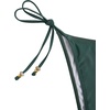 image:imageRoseSeek Womens 2 Pieces Zebra Striped Bikini Set Halter Triangle Swimsuit Y2K Tie Side Bathing SuitGreen