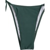 image:imageRoseSeek Womens 2 Pieces Zebra Striped Bikini Set Halter Triangle Swimsuit Y2K Tie Side Bathing SuitGreen