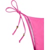 image:imageRoseSeek Womens 2 Pieces Zebra Striped Bikini Set Halter Triangle Swimsuit Y2K Tie Side Bathing SuitHot Pink