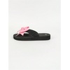 image:imageRoseSeek Womens Bow Knot Flip Flops Open Toe Dressy Thong Sandals Comfy Summer Vacation FlatsPink