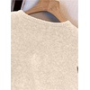 image:imageRoseSeek Womens Button Down Sweater Vest Sleeveless Crewneck Knit Outerwear Old Money KnitwearApricot