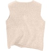 image:imageRoseSeek Womens Button Down Sweater Vest Sleeveless Crewneck Knit Outerwear Old Money KnitwearApricot
