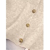 image:imageRoseSeek Womens Button Down Sweater Vest Sleeveless Crewneck Knit Outerwear Old Money KnitwearApricot