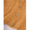 image:imageRoseSeek Womens Button Down Sweater Vest Sleeveless Crewneck Knit Outerwear Old Money KnitwearDeep Yellow
