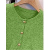 image:imageRoseSeek Womens Button Down Sweater Vest Sleeveless Crewneck Knit Outerwear Old Money KnitwearGreen