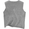 image:imageRoseSeek Womens Button Down Sweater Vest Sleeveless Crewneck Knit Outerwear Old Money KnitwearGrey