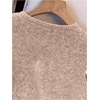 image:imageRoseSeek Womens Button Down Sweater Vest Sleeveless Crewneck Knit Outerwear Old Money KnitwearKhaki