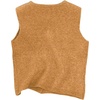 image:imageRoseSeek Womens Button Down Sweater Vest Sleeveless Crewneck Knit Outerwear Old Money KnitwearYellow