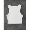 image:imageRoseSeek Womens Cherry Print Cropped Tank Top Scoop Neck Sleeveless Slim Fit Summer TopsWhite and Red