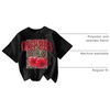 image:imageRoseSeek Womens Funny Cherry Graphic Tees Short Sleeve Crew Neck Going Out Summer Tops Tshirts ShirtsBlack Cherry