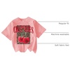 image:imageRoseSeek Womens Funny Cherry Graphic Tees Short Sleeve Crew Neck Going Out Summer Tops Tshirts ShirtsCherry Pink