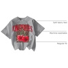 image:imageRoseSeek Womens Funny Cherry Graphic Tees Short Sleeve Crew Neck Going Out Summer Tops Tshirts ShirtsGrey