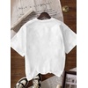 image:imageRoseSeek Womens Funny Cherry Graphic Tees Short Sleeve Crew Neck Going Out Summer Tops Tshirts ShirtsWhite and Cheetah
