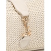image:imageRoseSeek Womens Retro Vintage Zipper Shoulder Bag Adjustable Strap Elegant Underarm Purse HandbagsBeige White