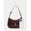 image:imageRoseSeek Womens Retro Vintage Zipper Shoulder Bag Adjustable Strap Elegant Underarm Purse HandbagsChocolate Brown