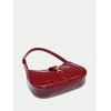 image:imageRoseSeek Womens Retro Vintage Zipper Shoulder Bag Adjustable Strap Elegant Underarm Purse HandbagsLight Red