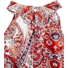 image:imageRoseSeek Womens Tropical Paisley Print Halter Blouse Sleeveless Boho Shirt Tops Button Back Vacation TopsMix Orange