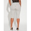 image:imageRoseSeek Womens Y2K Leopard Mesh Cropped Leggings 34 Length Club Capri PantsApricot Black
