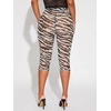 image:imageRoseSeek Womens Y2K Leopard Mesh Cropped Leggings 34 Length Club Capri PantsCheetah Zebra