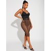 image:imageRoseSeek Womens Y2K Leopard Mesh Cropped Leggings 34 Length Club Capri PantsCoffee Brown