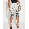 image:imageRoseSeek Womens Y2K Leopard Mesh Cropped Leggings 34 Length Club Capri PantsFloral Apricot