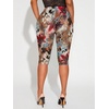 image:imageRoseSeek Womens Y2K Leopard Mesh Cropped Leggings 34 Length Club Capri PantsFloral Multicolor