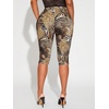 image:imageRoseSeek Womens Y2K Leopard Mesh Cropped Leggings 34 Length Club Capri PantsLeopard Zebra