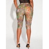 image:imageRoseSeek Womens Y2K Leopard Mesh Cropped Leggings 34 Length Club Capri PantsMix Green