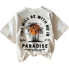 Cartoon Print White