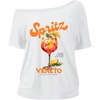 image:imageRoseSeek Womens Oversized Off Shoulder Graphic Tees  Short Sleeve Bow Letter Print T Shirts Y2K TopsWhite and Orange