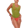 image:imageRoseSeek Womens Sheer Square Neck Tank Top Sleeveless Fitted Vacation Summer Tops Basic ShirtOlive Green