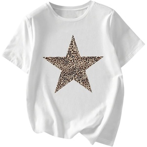 image:imageRoseSeek Womens Graphic Letter Tee Crew Neck Drop Shoulder Trendy Summer T Shirt Short Sleeve Vintage Car Print TopStar White