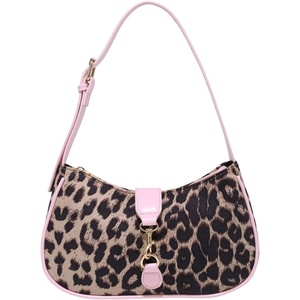 image:imageRoseSeek Womens Retro Vintage Zipper Shoulder Bag Adjustable Strap Elegant Underarm Purse HandbagsCheetah Brown