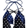 image:imageRoseSeek 2 Pack Leopard Print Bikini Sets Halter Triangle Top Brazilian Bottom Animal Print Swimwear BundleBlue and Black