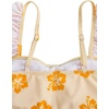 image:imageRoseSeek Girls 2 Piece Cherry Print Swimwear Ruffle Trim Ruched Bathing Suits Cute SwimsuitsApricot