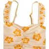image:imageRoseSeek Girls 2 Piece Cherry Print Swimwear Ruffle Trim Ruched Bathing Suits Cute SwimsuitsApricot