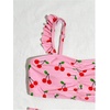 image:imageRoseSeek Girls 2 Piece Cherry Print Swimwear Ruffle Trim Ruched Bathing Suits Cute SwimsuitsPink