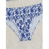 image:imageRoseSeek Girls 2 Piece Floral High Waisted Swimsuit Smocked Wireless Bathing Suit Boho Holiday Beachwear SetBlue