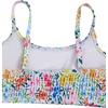 image:imageRoseSeek Girls 2 Piece Floral High Waisted Swimsuit Smocked Wireless Bathing Suit Boho Holiday Beachwear SetFloral Multicolor