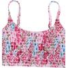 image:imageRoseSeek Girls 2 Piece Floral High Waisted Swimsuit Smocked Wireless Bathing Suit Boho Holiday Beachwear SetMulticolor Pink