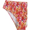 image:imageRoseSeek Girls 2 Piece Floral High Waisted Swimsuit Smocked Wireless Bathing Suit Boho Holiday Beachwear SetMulticolor Red