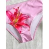 image:imageRoseSeek Girls 2 Piece Floral Tankini Sets Summer Swimsuits Halter Neck Sleeveless Tops and Panties BeachwearPink
