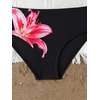 image:imageRoseSeek Girls 2 Piece Graphic Starfish Bathing Suit Halter Triangle Swimsuit Cute Beachwear Bikini SetsBlack and Pink