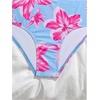 image:imageRoseSeek Girls 2 Piece Graphic Starfish Bathing Suit Halter Triangle Swimsuit Cute Beachwear Bikini SetsBlue and Pink