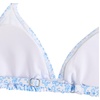 image:imageRoseSeek Girls 2 Piece Graphic Starfish Bathing Suit Halter Triangle Swimsuit Cute Beachwear Bikini SetsBlue and White