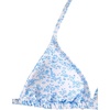 image:imageRoseSeek Girls 2 Piece Graphic Starfish Bathing Suit Halter Triangle Swimsuit Cute Beachwear Bikini SetsBlue and White
