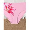 image:imageRoseSeek Girls 2 Piece Graphic Starfish Bathing Suit Halter Triangle Swimsuit Cute Beachwear Bikini SetsFloral Pink