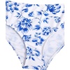 image:imageRoseSeek Girls 2 Piece Graphic Starfish Bathing Suit Halter Triangle Swimsuit Cute Beachwear Bikini SetsLight Blue and White