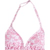 image:imageRoseSeek Girls 2 Piece Graphic Starfish Bathing Suit Halter Triangle Swimsuit Cute Beachwear Bikini SetsPink Floral